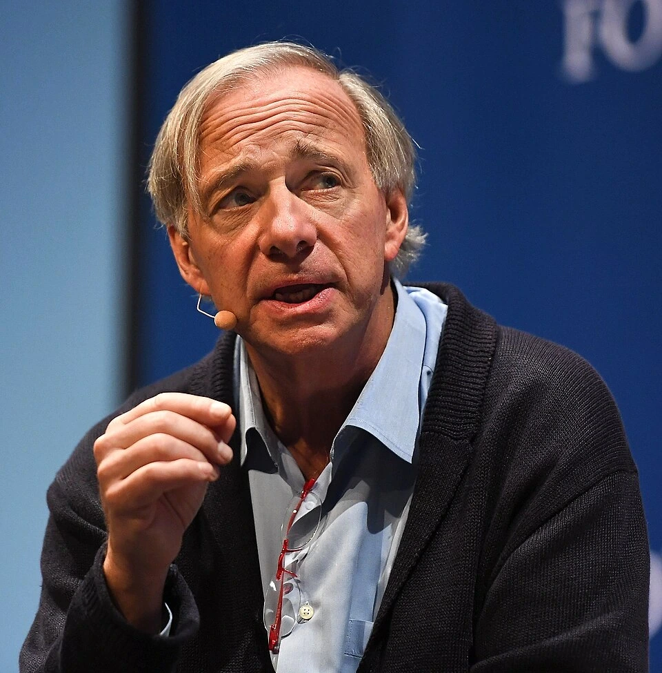Ray Dalio — Licensed original color photograph