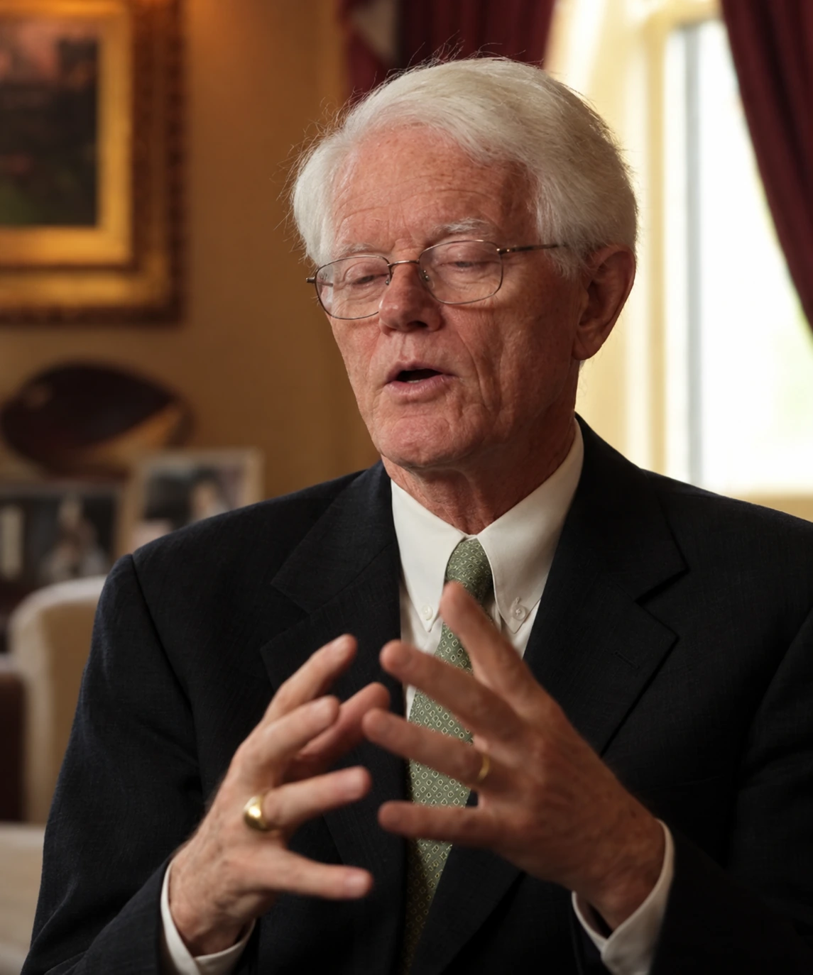 Peter Lynch — Licensed original color photograph, cropped and AI enhanced