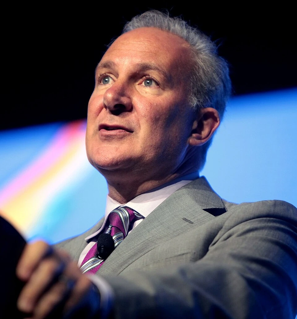 Peter Schiff — Licensed original color photograph