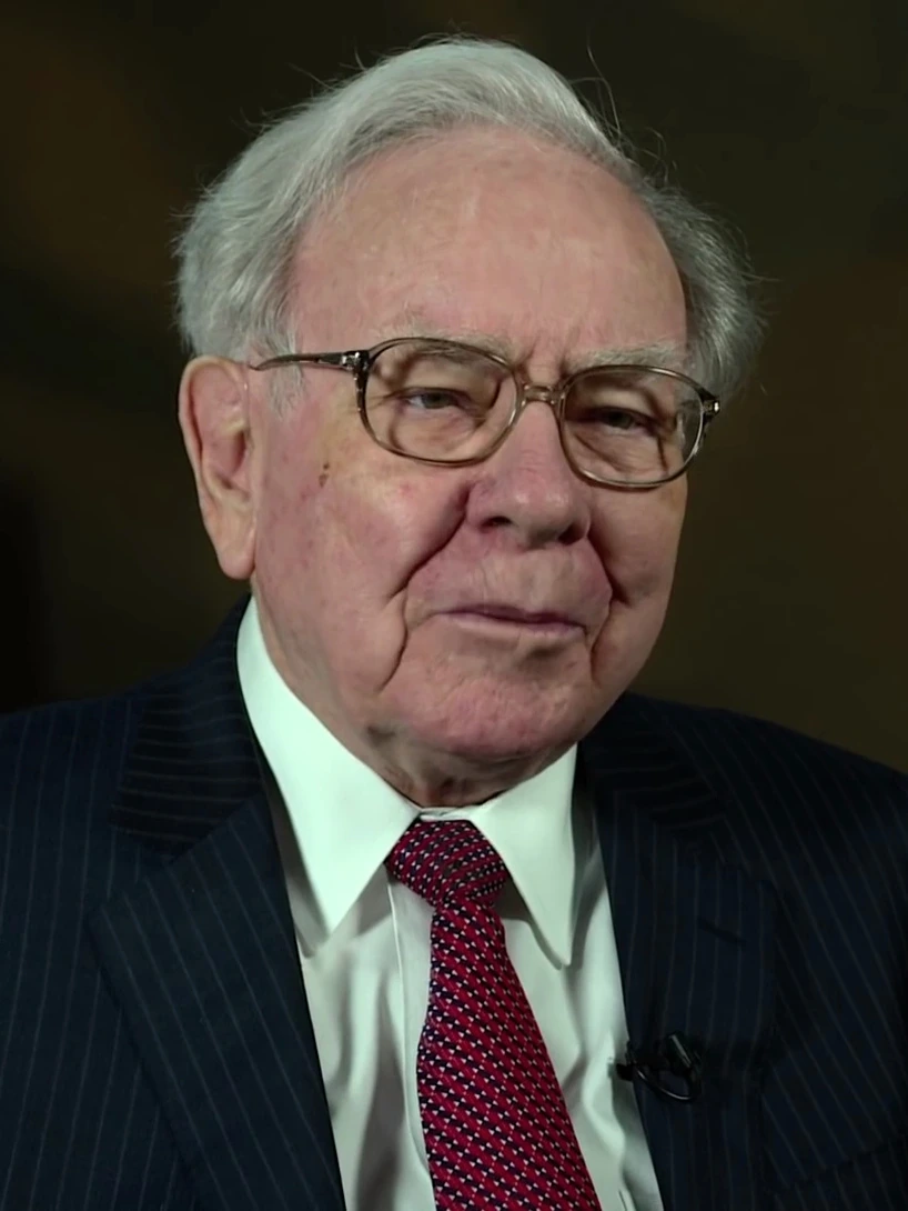 Warren Buffett — Licensed original color photograph