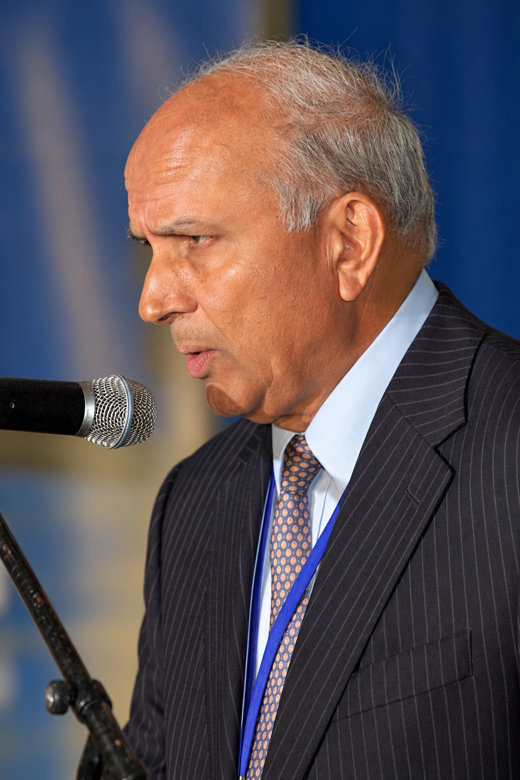 Prem Watsa — Licensed original color photograph, cropped and AI enhanced